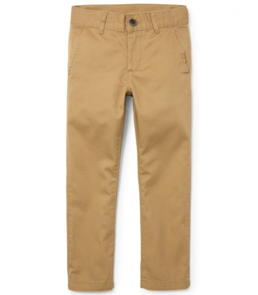 childrens place flax skinny husky trousers 